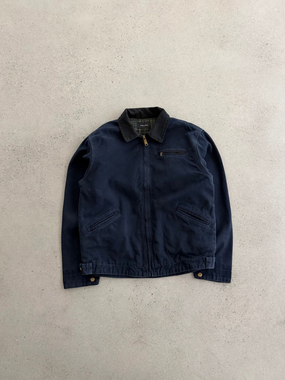 Heavy Washed Cotton Detroit Jacket