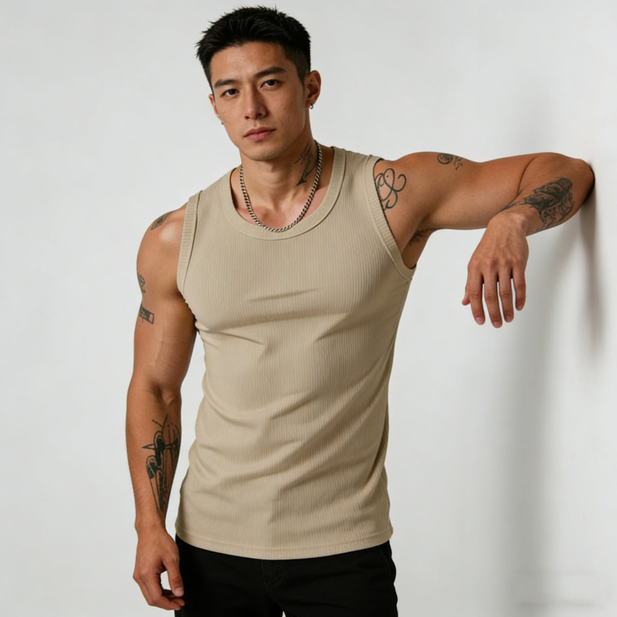 Men's Slim Fit Blend Sport Vest