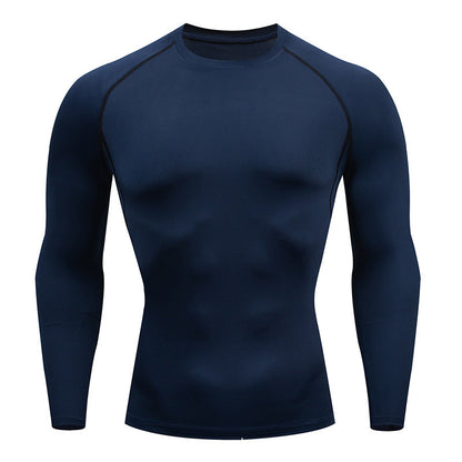 Mens Long Sleeve Compression Sport Shirt