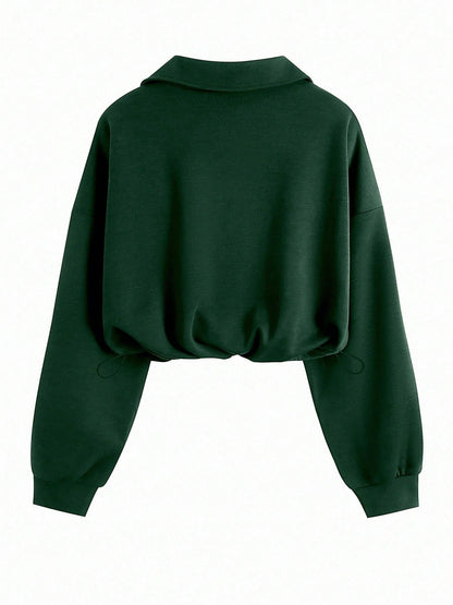 Womens Half Zip Casual Jacket