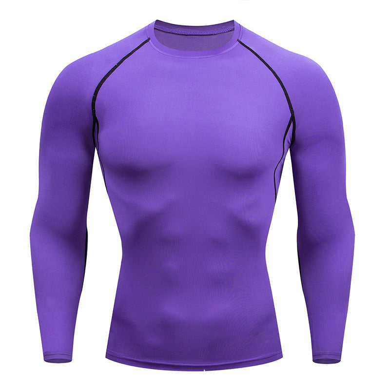 Mens Long Sleeve Compression Sport Shirt