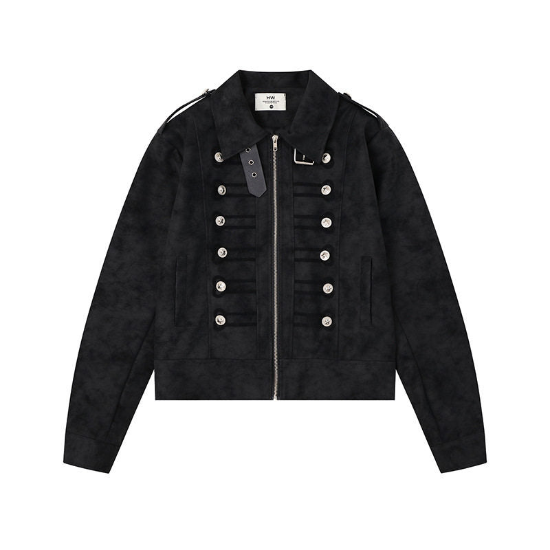 Retro Zip-Up Cardigan Jacket