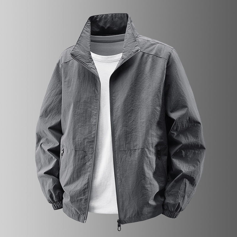 Men's Stand Collar Outdoor Casual Jacket