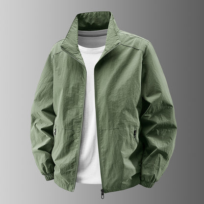 Men's Stand Collar Outdoor Casual Jacket