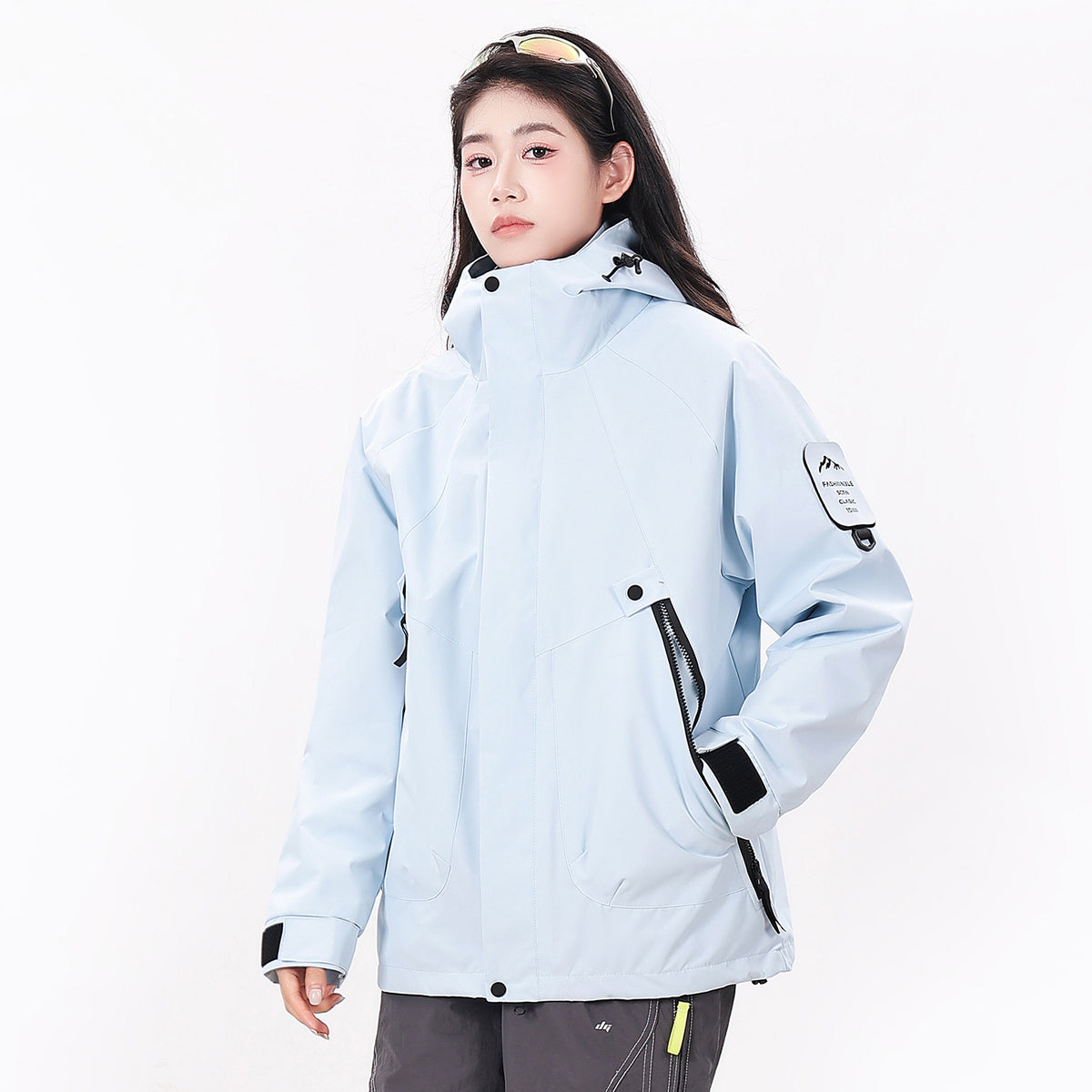 Three-in-One Waterproof Jacket for Outdoor Activities