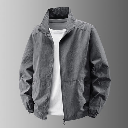 Men's Stand Collar Outdoor Casual Jacket