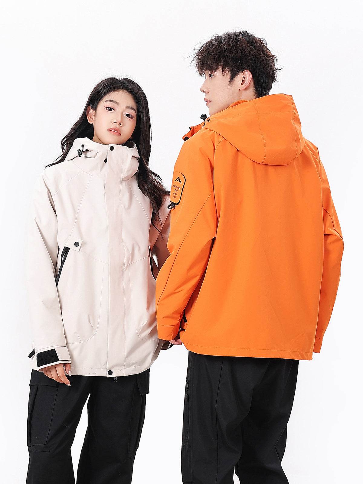 Three-in-One Waterproof Jacket for Outdoor Activities
