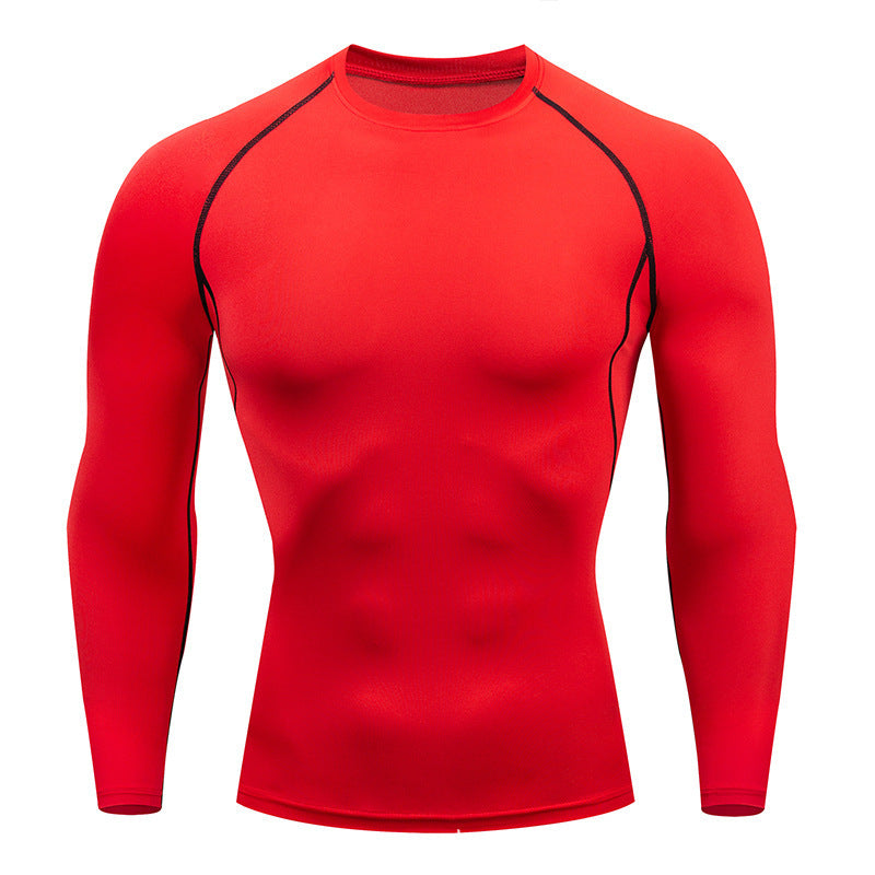 Mens Long Sleeve Compression Sport Shirt