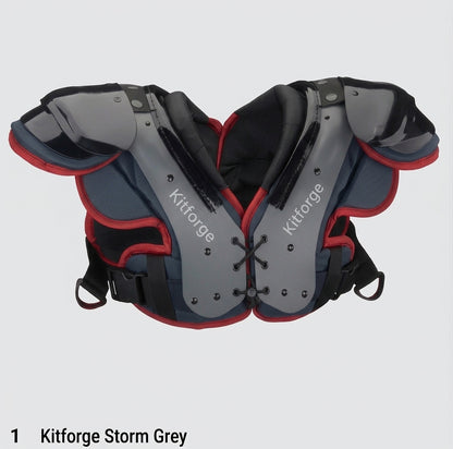 American Football Uniform Short Customizable Breathable Adjustable Anti Slip Football Shoulder Chest Protector