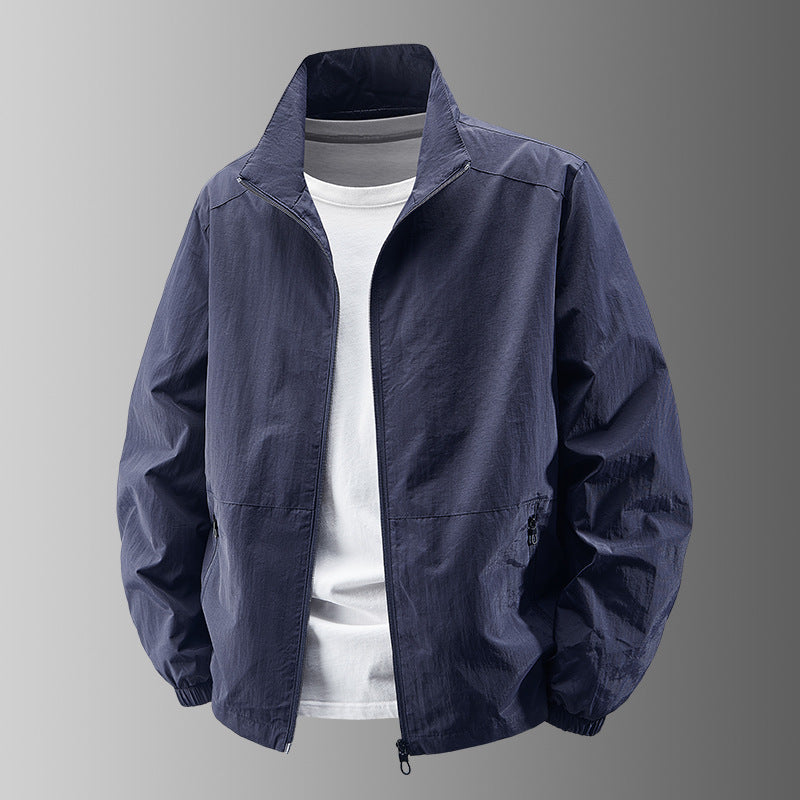 Men's Stand Collar Outdoor Casual Jacket