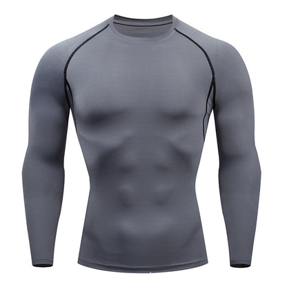 Mens Long Sleeve Compression Sport Shirt