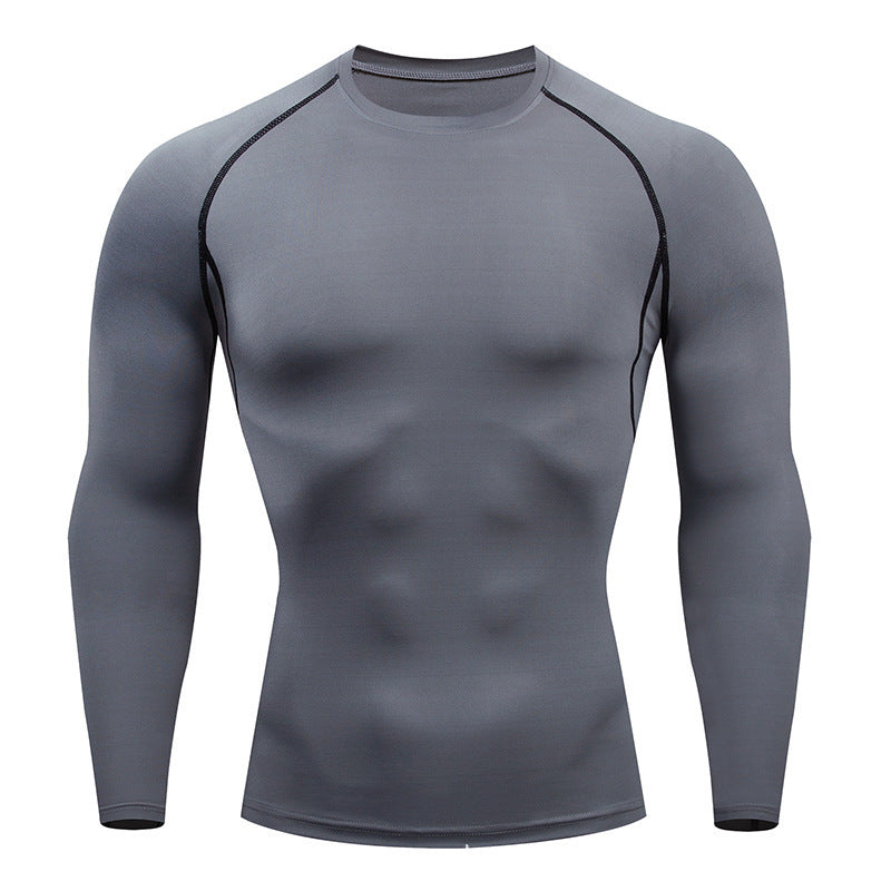 Mens Long Sleeve Compression Sport Shirt