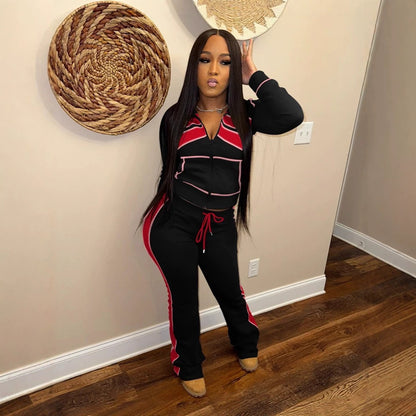 Women's Printed Long Sleeve Tracksuit