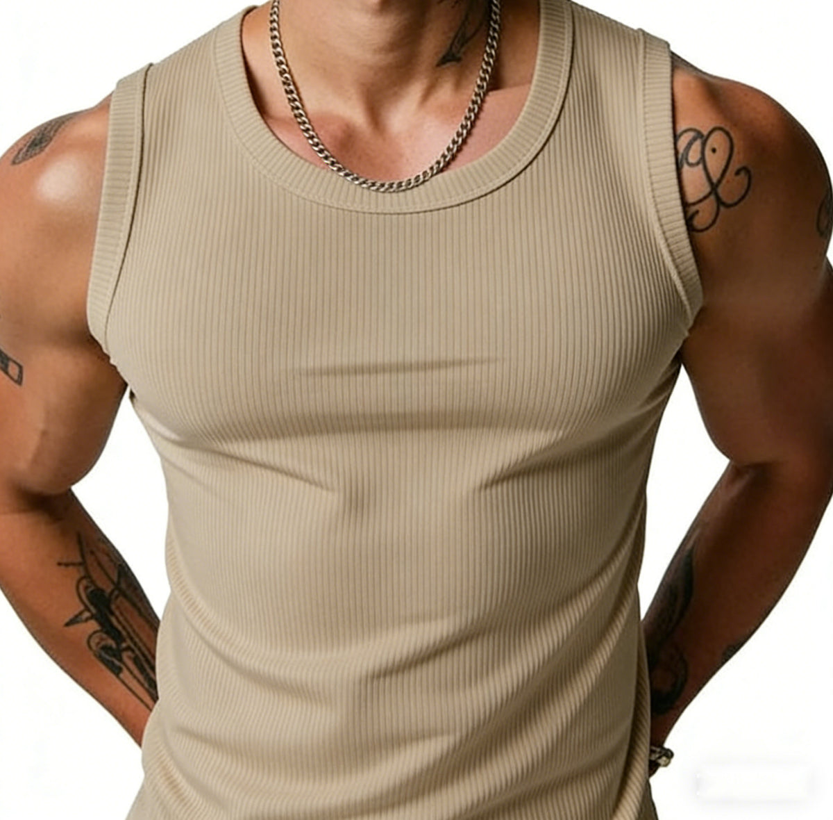 Men's Slim Fit Blend Sport Vest