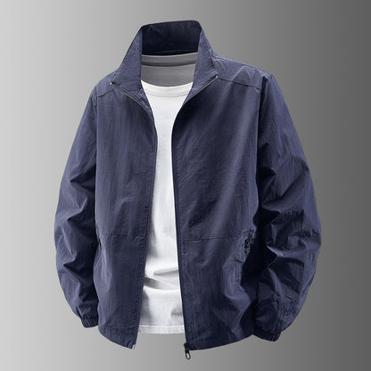 Men's Stand Collar Outdoor Casual Jacket