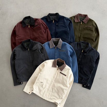 Heavy Washed Cotton Detroit Jacket