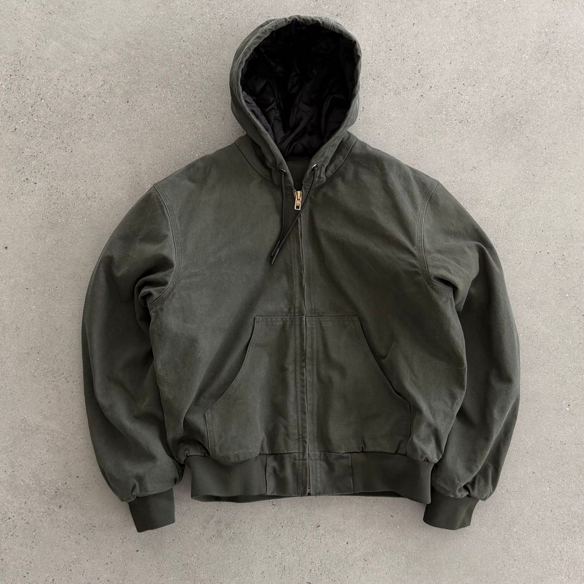 Heavy Washed Cotton Detroit Jacket