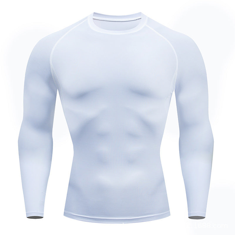 Mens Long Sleeve Compression Sport Shirt