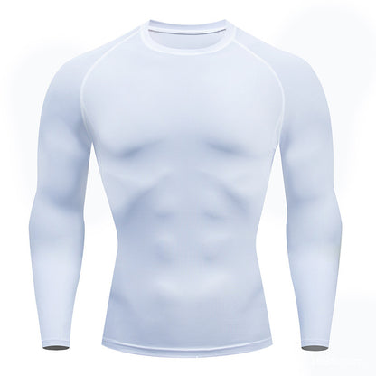 Mens Long Sleeve Compression Sport Shirt