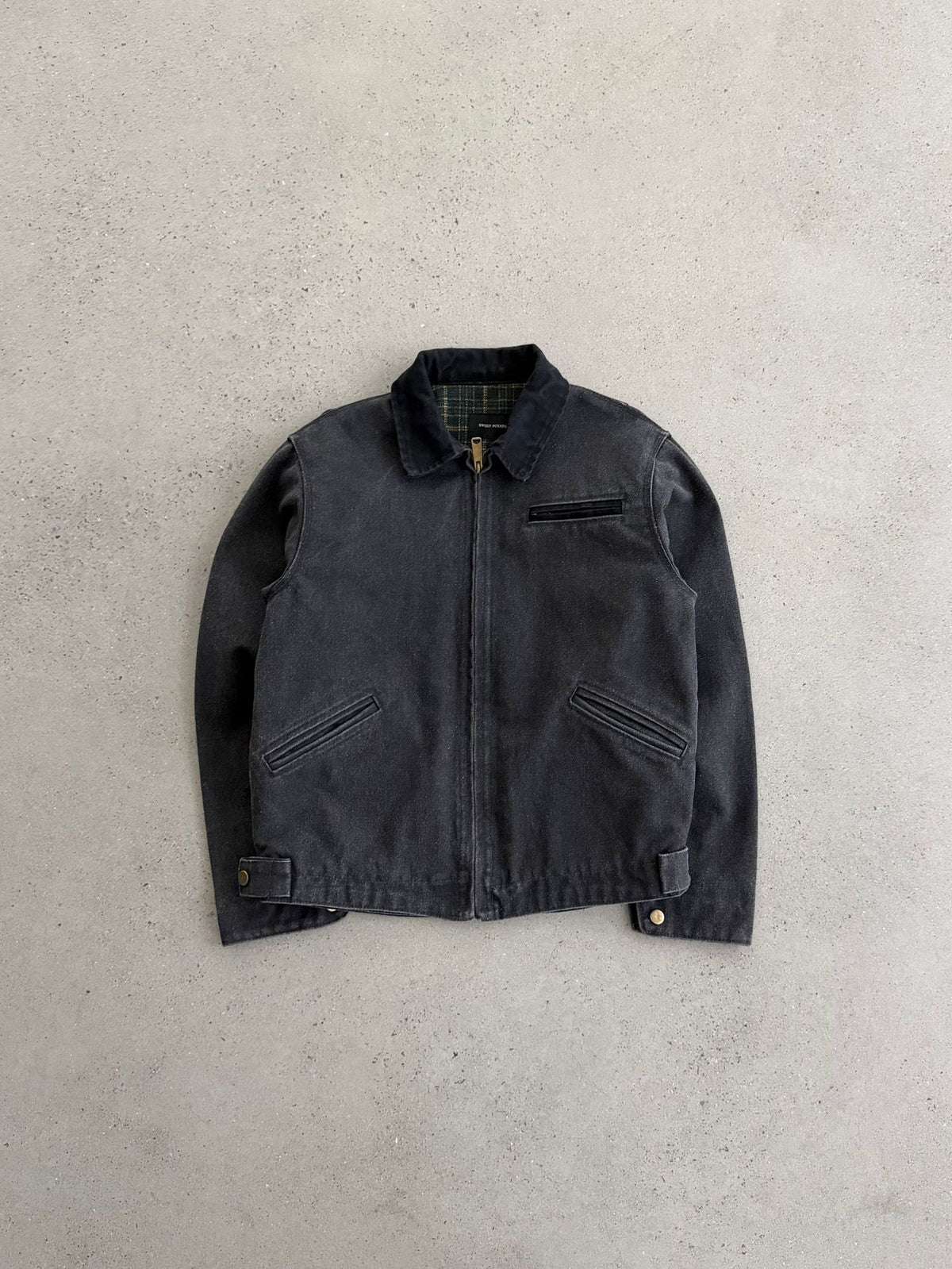 Heavy Washed Cotton Detroit Jacket