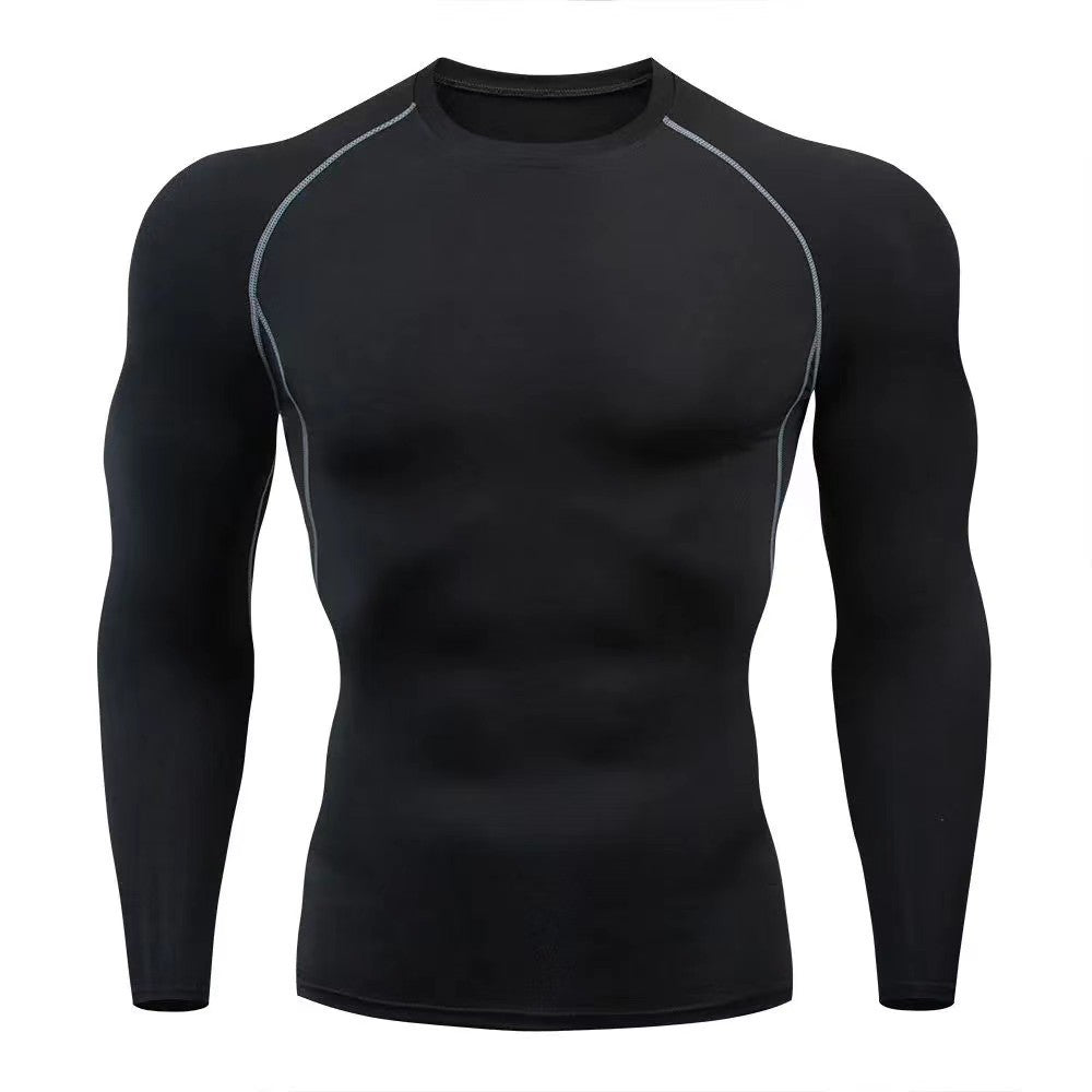 Mens Long Sleeve Compression Sport Shirt