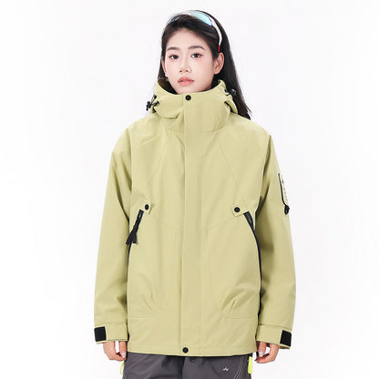 Three-in-One Waterproof Jacket for Outdoor Activities