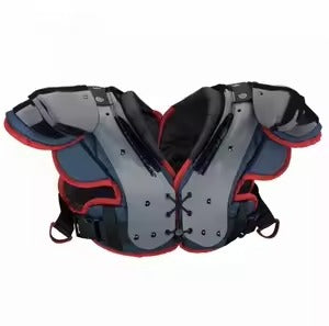 American Football Uniform Short Customizable Breathable Adjustable Anti Slip Football Shoulder Chest Protector
