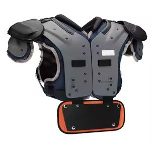 American Football Uniform Short Customizable Breathable Adjustable Anti Slip Football Shoulder Chest Protector