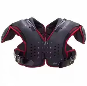 American Football Uniform Short Customizable Breathable Adjustable Anti Slip Football Shoulder Chest Protector
