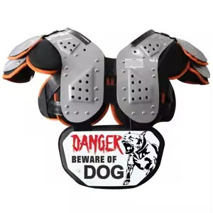 American Football Uniform Short Customizable Breathable Adjustable Anti Slip Football Shoulder Chest Protector