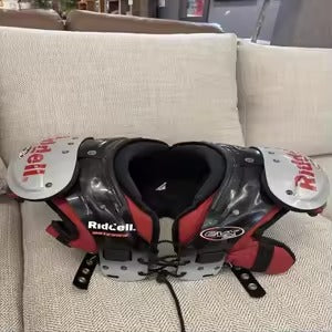 American Football Uniform Short Customizable Breathable Adjustable Anti Slip Football Shoulder Chest Protector